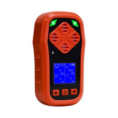 Przemysłowy 4 Monitor gazowy Multi-Gas Analyzer CO H2S O2 Ręczny detektor gazu palnego