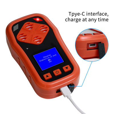 DUOTESI Przenośny analizator biogazu 4 w 1 CH4 CO2 H2S Multi Gas Detector Łatwy w użyciu analizator biogazu