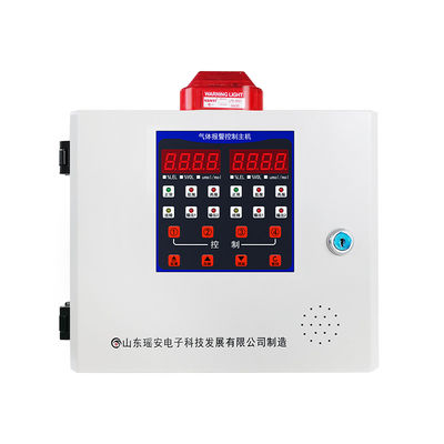 Dwu kanałowy sterownik alarmu gazowego 2,5 kg RS485 4-20mA Panel sterowania detektorem gazu