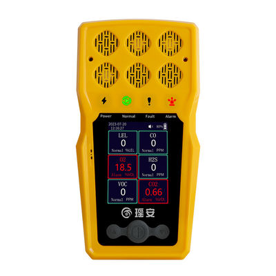 BTQ-YA-C100FT Przenośny wykrywacz gazu CO O2 H2S LEL Przenośny wielogasowy analizator
