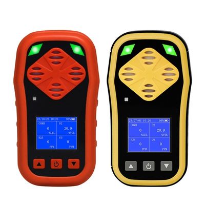 YA-CDX4 Osobisty czterokątny monitor gazu H2s CO O2 CH4 4 w 1 Monitor gazu Przenośny certyfikowany ATEX