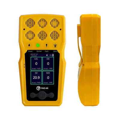 Przenośny 4 gazemeter Przenośny wielogazowy detektor Lel, Co, H2s, O2 analizator gazu
