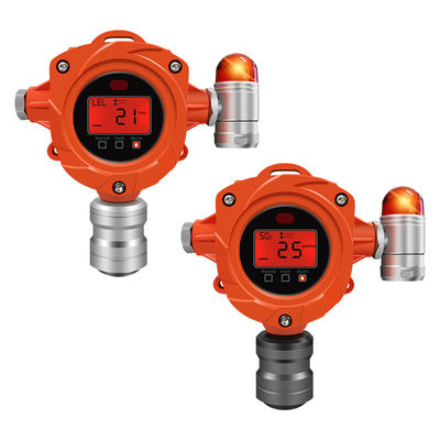 Wodór Cl2 So2 H2S Co2 Stałe monitora gazu IP67 Palny detektor gazu heliowego