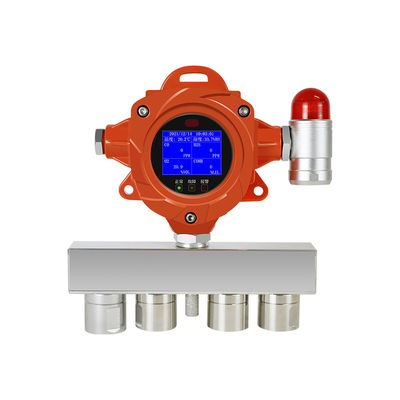Stały wielofunkcyjny detektor gazu EX O2 CH4 CO2 CO2 SO2 Sensor gazu Detektor ozonu 6 w 1 analizatory gazu